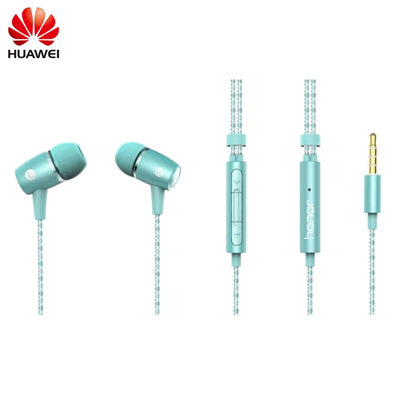 Оригинальные наушники Huawei Honor Engine AM12 Plus вкладыши Hi Fi 3 5 мм с тремя клавишами