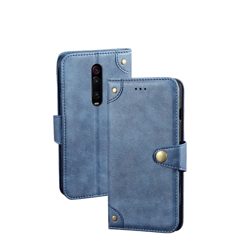 

Business Leather Case For Xiaomi Mi 9T Pro Case Luxury Flip Wallet Cover Vintage Case For Xiaomi Mi 9T Pro Retro Phone Cover