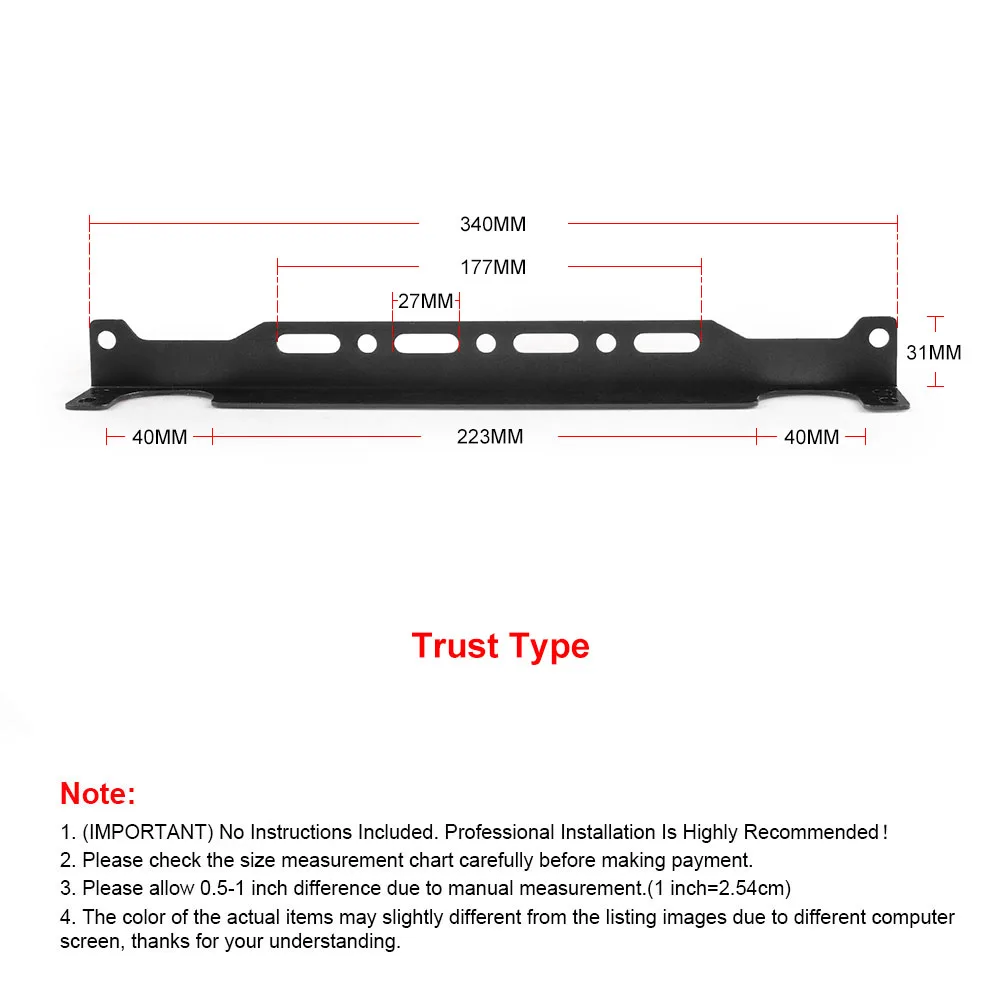 Dynoracing Trust type Universal Engine Oil Cooler Mounting Bracket Kit 2mm Thickness Aluminum BX101868 oil cooler kit