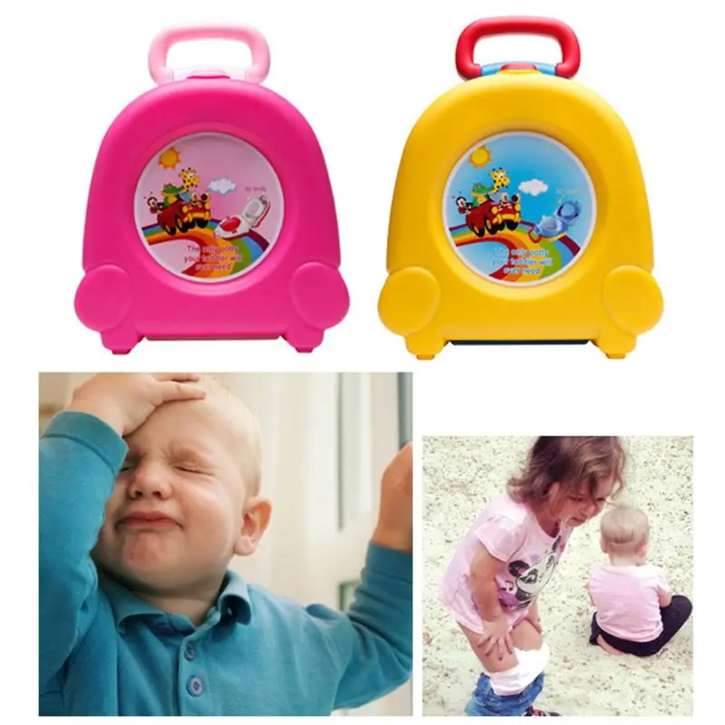 

Carry Potty Toilet Training Portable Travel Toilet Trainer Just for Kids K1KC