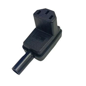

10pcs IEC320-C13 Down Angle detachable Rewiring Socket Receptacle 10A 250V Rewirable Female Connector Adapter Extension Cord