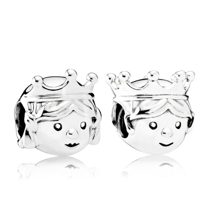 Бесплатная доставка Очаровательные бусы принцессы и принца фирменный браслет