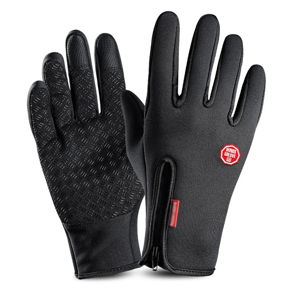 1 пара твердый Противоскользящий теплый спортивный с полными пальцами мотоцикл уличные лыжные перчатки зимние мужские и женские сноуборд езда Водонепроницаемые толстые