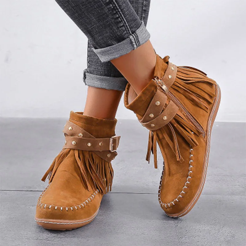 Women Vintage Ankle Boots Women's 