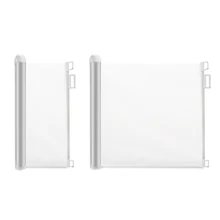 Porte de sécurité rétractable pour bébé, maille légère et Durable pour chien de compagnie, pour portes, escaliers, couloirs, intérieur et extérieur