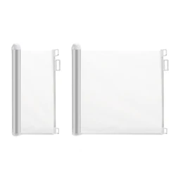 Porte de sécurité rétractable pour bébé, maille légère et Durable pour chien de compagnie, pour portes, escaliers, couloirs, intérieur et extérieur 