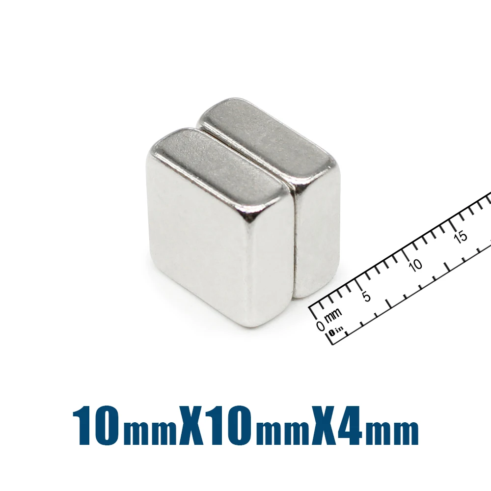 10PCS N35 Square F8x3x2mm Rare Earth Permanent Magnet Strong-Magnetic 