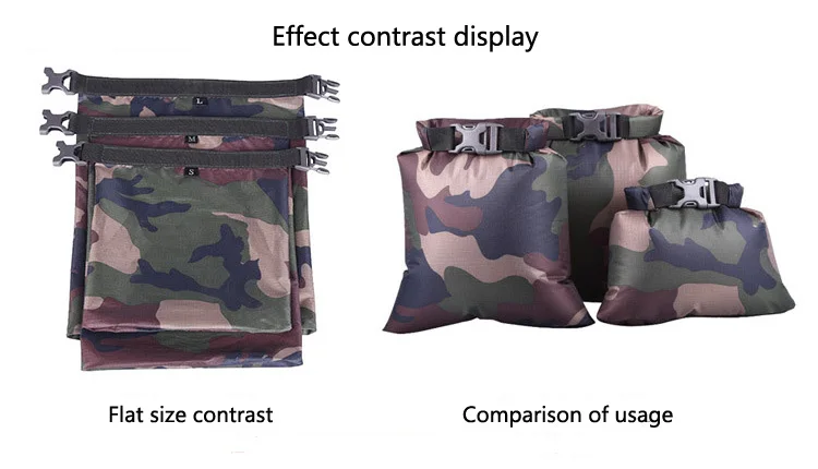 3 шт. Водонепроницаемый сухой мешок для хранения рафтинг каноэ гребли Каякинг переноски ценные скоропортящиеся предметы 1,5+ 2,5+ л