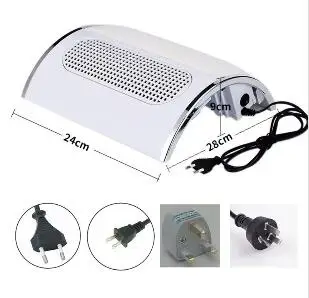 

Manicure salon table nail dust collector vacuum cleaner Lanbiao 3 Fans Dust Cleaning Tool Nail Art Machine Nail Dust Collector
