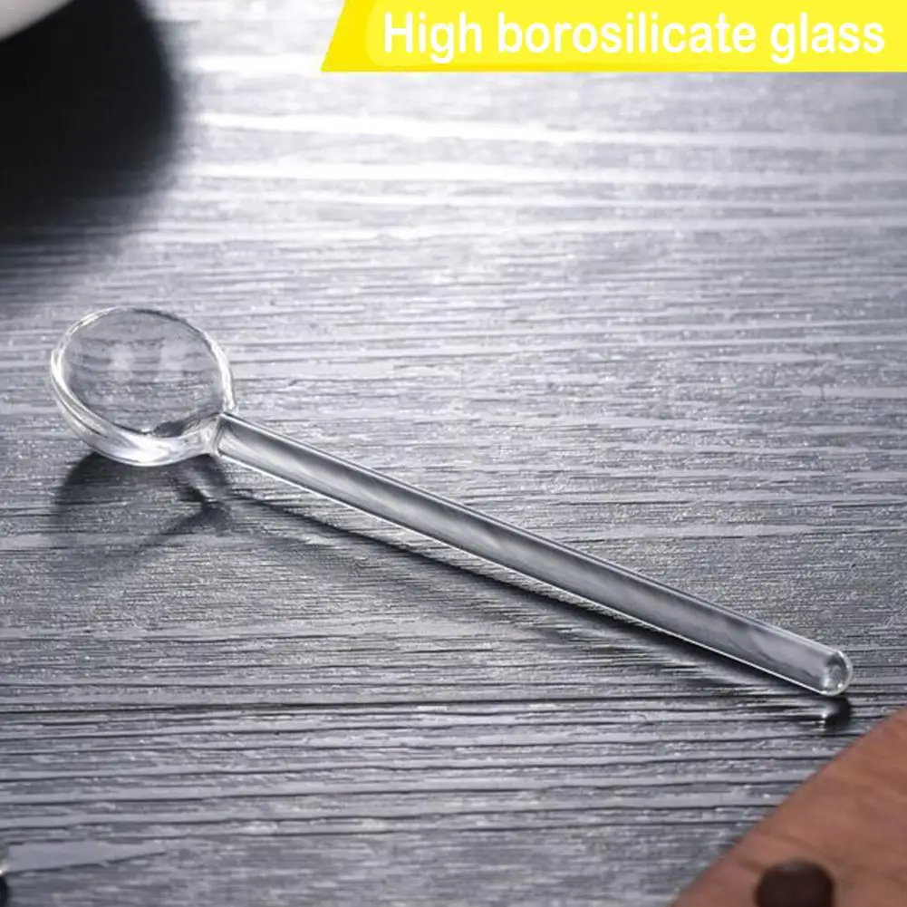 High-Borosilicate Double-Layered Spoon Coffee Cup Heat-Resistant Insulated Glass Drinking Cup Cold& Hot Dual Use Water Cup