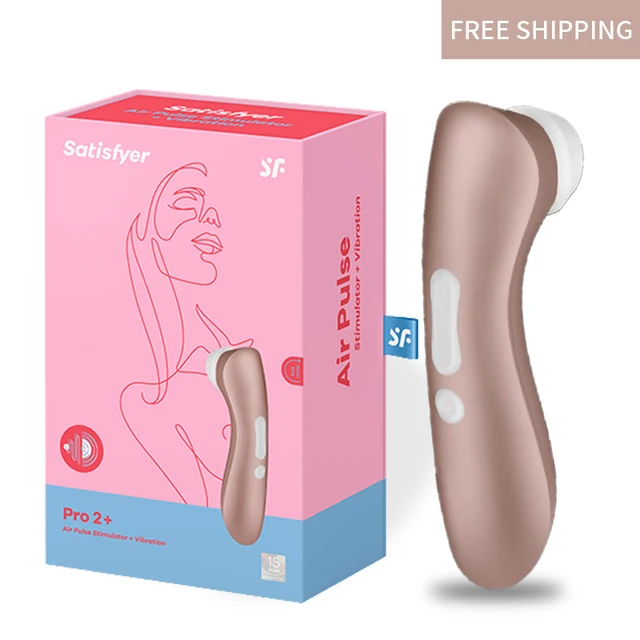 Satisfyer-vibrador de succión Pro 2 + para mujer, succionador de pezón estimulador de clítoris para punto G, Juguetes sexuales eróticos para adultos, Sex shop 2