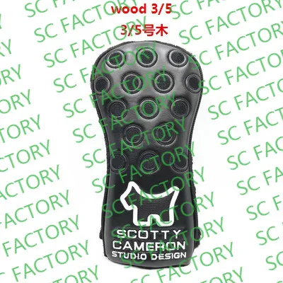 TlTLElST Новинка собачий шпаттер черный синий белый scotty wood hybrid головные уборы cameron scotty шпаттер головные Чехлы для клюшек для гольфа - Цвет: 10