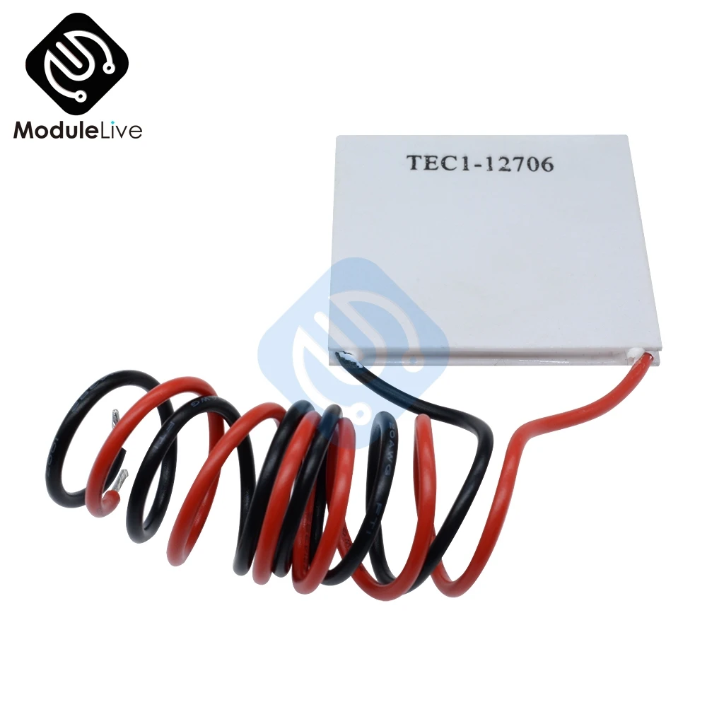 10 шт. TEC1-12706 12706 TEC Термоэлектрический охладитель Пельтье 12 в новые полупроводниковые холодильного TEC112706 радиатор в виде пластины модуль