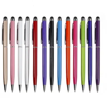 

Colors Universal Touch Pen 2 in 1 Stylus Drawing Pens Screen Capacitive Screen Caneta for Tablet Phone Pencil Accessories