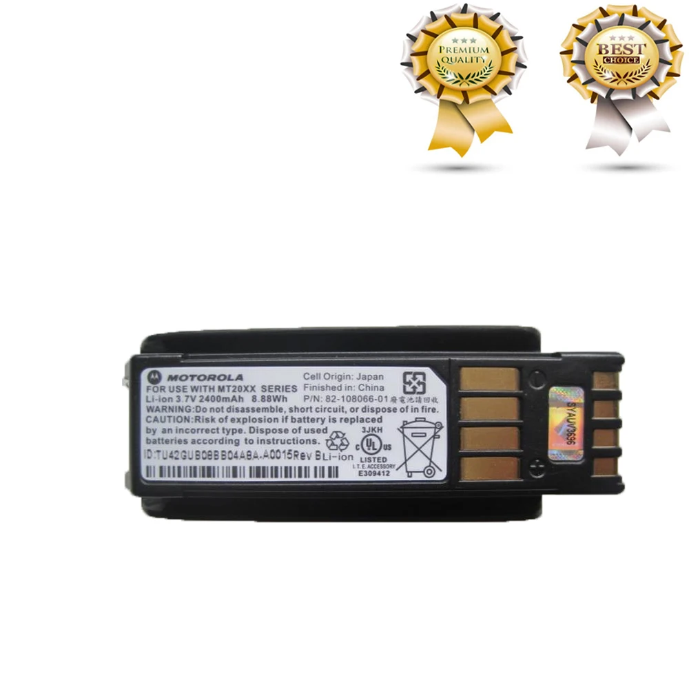 

Аккумулятор 2400 мАч/108066 Вт-ч для Motorola MT2000, MT2070, сканер MT2090 82--01