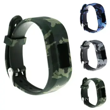 

Camouflage Strap Silicone Wristband For Garmin VivoFit JR2 Smart Band Child Bracelet Band For VivoFit JR Activity Track