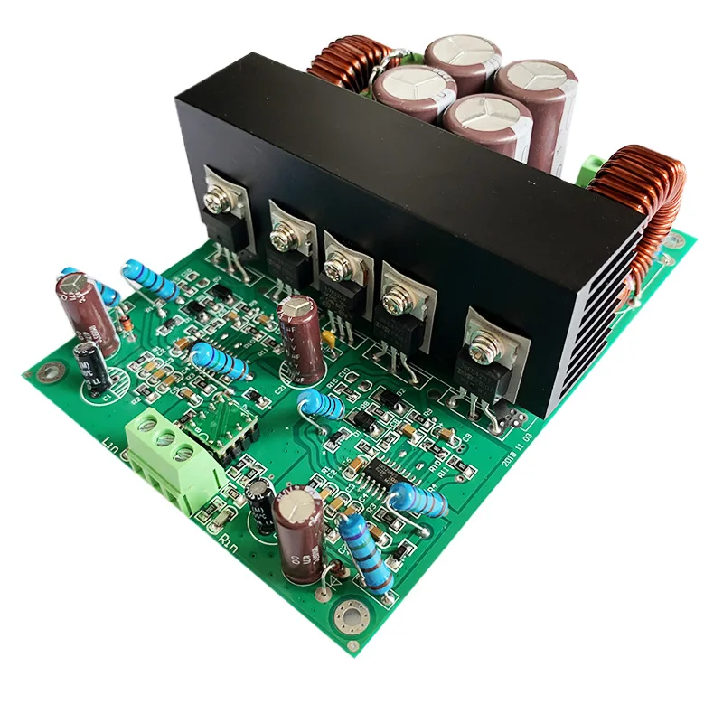 IRS2092 2 × 800 Вт/4 Ом 2 × 400 Вт/8 Ом HIFI стерео усилитель мощности плата класса D Цифровой усилитель