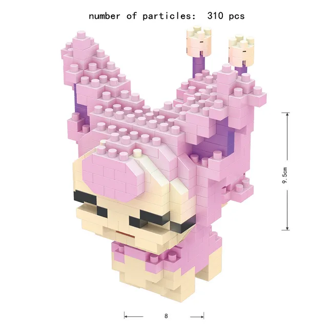 TAKARA TOMY 41 styles Pokemon Pikachu Building Blocks 3D DIY Educational Model Ornament Mewtwo Micro Small Assembled Block Brick 8088A