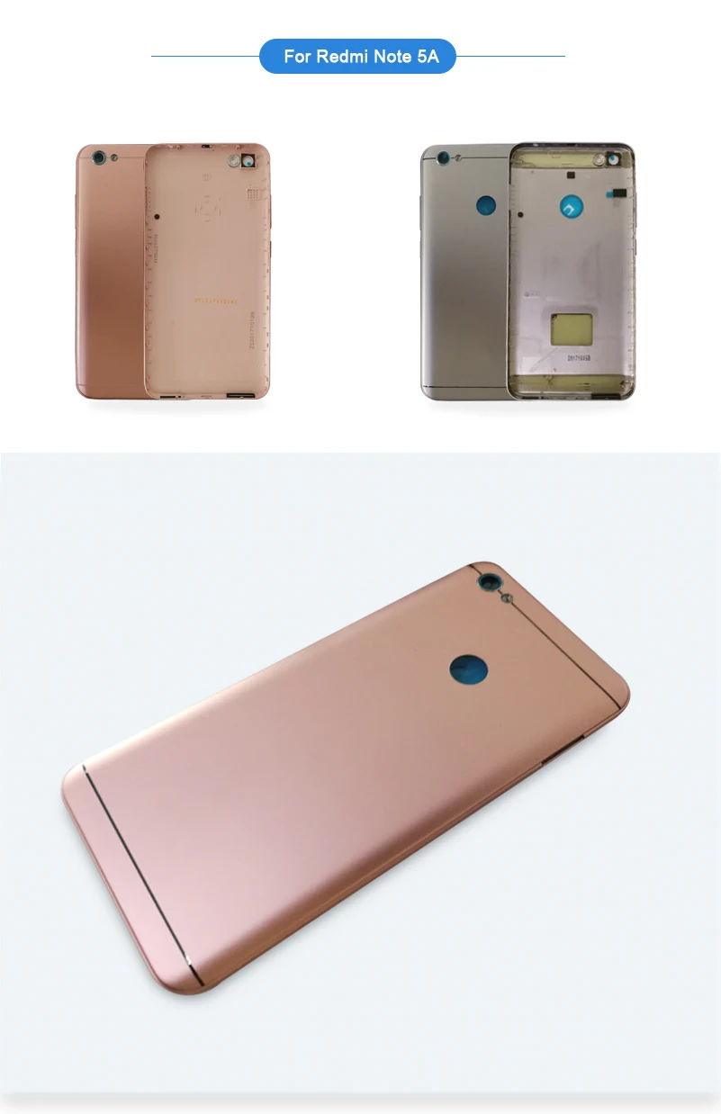 AAA батарея задняя крышка для Xiaomi Redmi Примечание 5A батарея задняя крышка чехол для Redmi Note 5A корпус+ кнопки