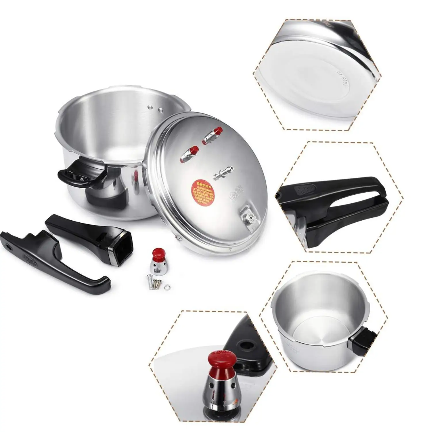 Скороварка 3L/4L/6.3L кухонная газовая плита из алюминиевого сплава