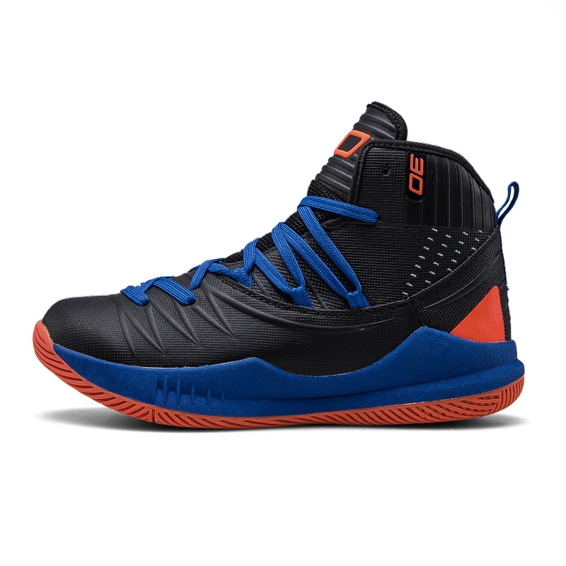black blue1 Горячая новинка мужские баскетбольные кроссовки zapatillas hombre Deportiva красные дышащие мужские Ботильоны баскетбольные кроссовки спортивная обувь - Цвет: black blue1