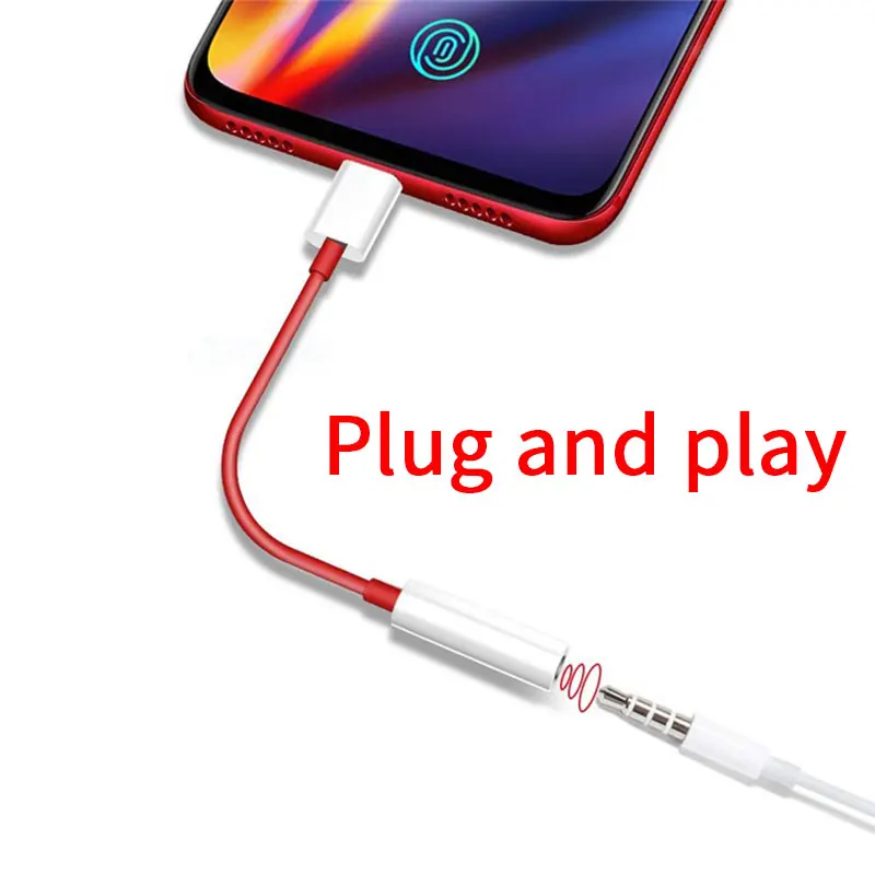 Для Oneplus 7 Pro 6T usb type C до 3,5 мм адаптер для наушников Aux аудио для One Plus 7 Pro 1+ 6T USB C музыкальный конвертер Кабель