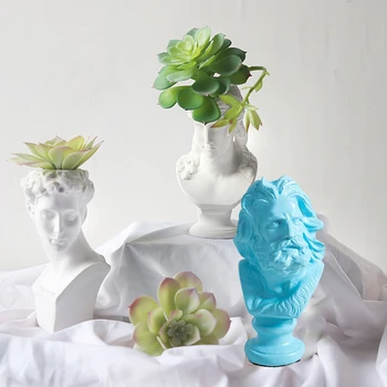 

Venus model flower pot office Simulation flower Arrangement container resin model handmade artist home decoration garden plantin