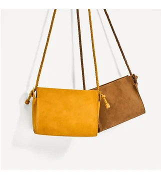 

Fashion Women's Bag New Solid Color Leather Women's Cross Bag