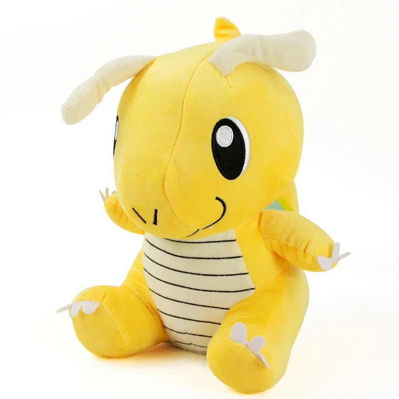 25 см-93 см все большие размеры плюшевая игрушка Стрекоза амфарос Cyndaquil Typhlosion Aurorus Seviper змея мягкая чучела животных куклы - Цвет: 32cm Dragonite