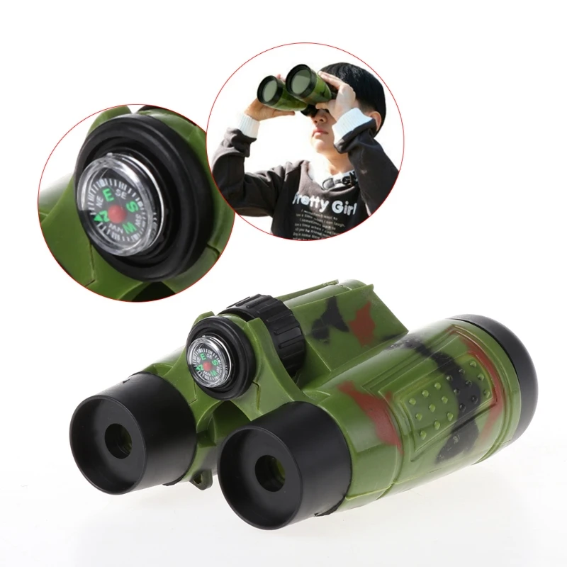 

Kids Telescope 6x Binoculares Children Folding Camouflage Gifts Portable Outdoor