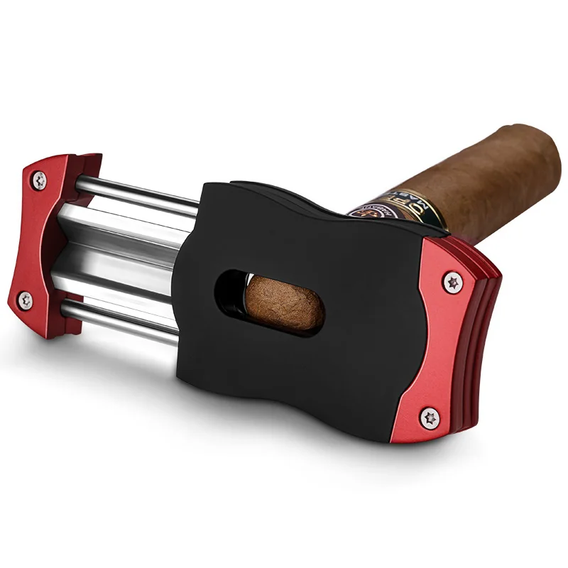 CIGARLOONG Роскошный Металлический резак для сигар гаджеты шесть цветов на выбор V