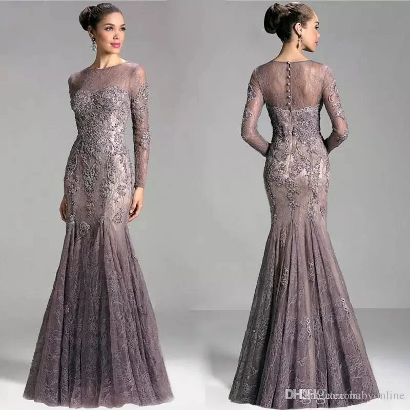 Горячее предложение 8 платье на заказ vestido novia Русалка Мать Кружева аппликации бисером Формальное свадебное платье кружева мать невесты платья