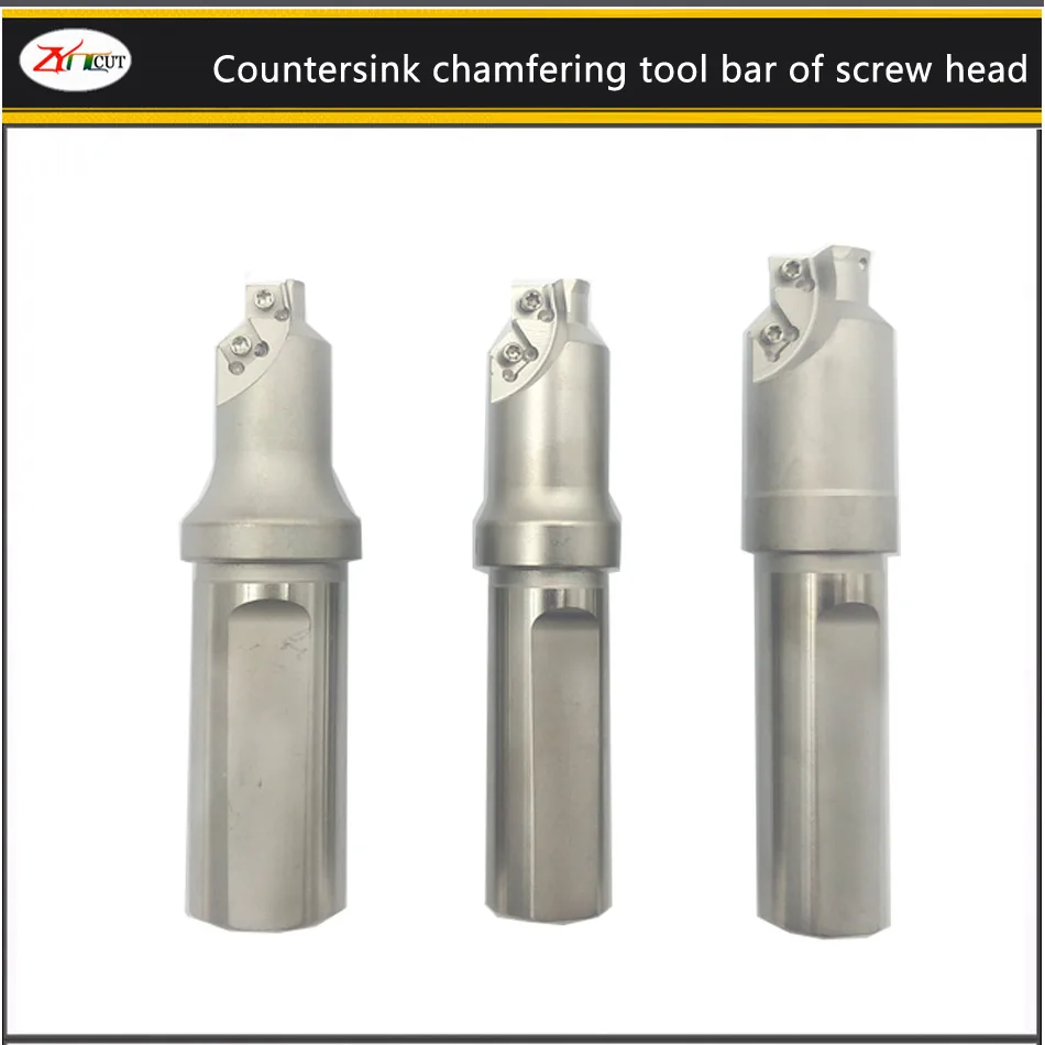 M6 M8 M10 M12 M14 M16 M20 M24 Metric thread Countersink chamfering tool bar of screw head for ccmt060204 ccmt09t304