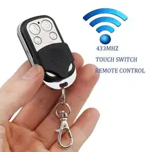 433MHz ABCD Wireless RF Remote Control Electric Gate Garage Door Remote Control Key Fob Controller electric control lock remote control system press on release off time delay 3 12s garage entrance door remote controller 315 433