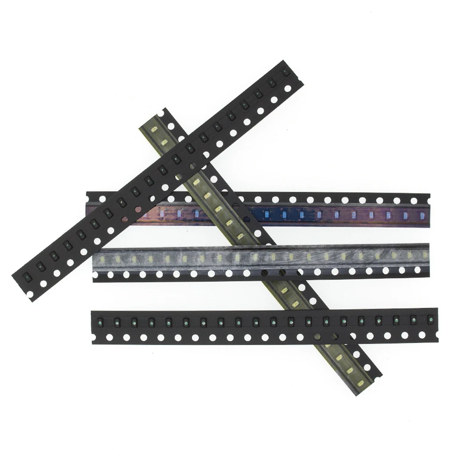 5x20 st&uuml;cke/Farbe = 100 st&uuml;cke 1206 0805 0603 Rot/Gr&uuml;n/Blau/Wei&szlig;/ gelb SMD LED kit Elektronische komponenten