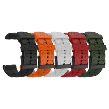 

Watchband Wrist Band Strap Silicone Replacement For Suunto 9 Baro Titanium Copper Bracelet Compatible With Suunto Spartan Baro