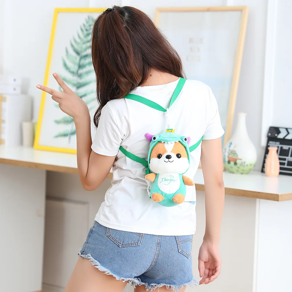 1 шт. 20 см креативные различные белка плюшевые игрушки милые динозавры единороги