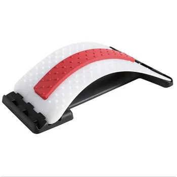 

Back Stretch Massager Lumbar Support Fitness Relax Spine Relief Painess Massage Tools Human Acupuncture Points Massage Equipment