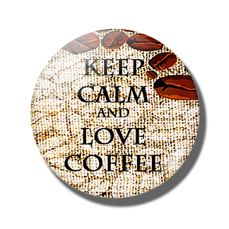 Keep Calm and Carry on Love Cats Dogs Quote 30 мм магнит на холодильник украшения для щенков изготовление стеклянного купола магнитные наклейки на холодильник - Цвет: PACK OF 1