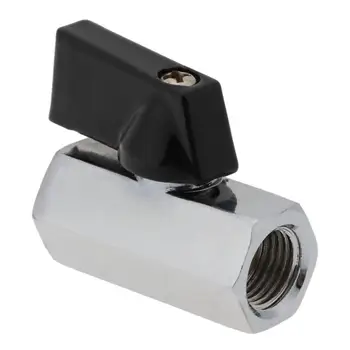 

G1/4 Thread Ball Valve Water Block Valve Female to Female Water cooler Cooling Stop Ball for PC Water Cooling System