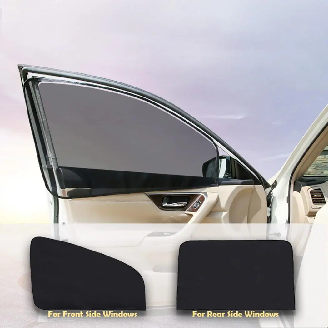 Автомобильное окно сетки занавес магнитный автомобильный козырек Солнцезащитный козырек УФ черная защита для лета