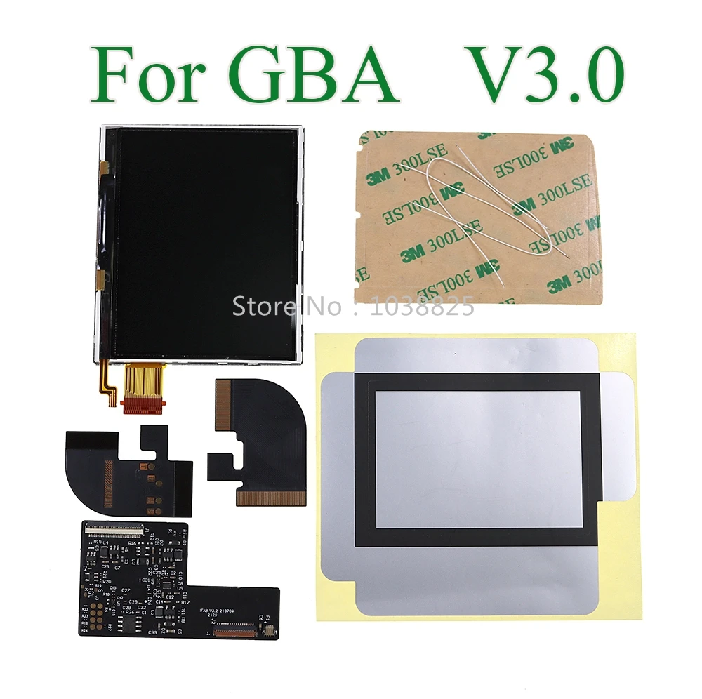 

New IPS V3 High brightness lcd screen backlight screen for GBA RETRO PIXEL point to point lcd screen for Gameboy Advance