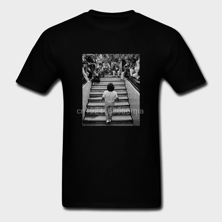 T-SHIRT MAGLIA DIEGO ARMANDO MARADONA NAPOLI CALCIO VINTAGE ANNI 80 2 S-M-L-XL