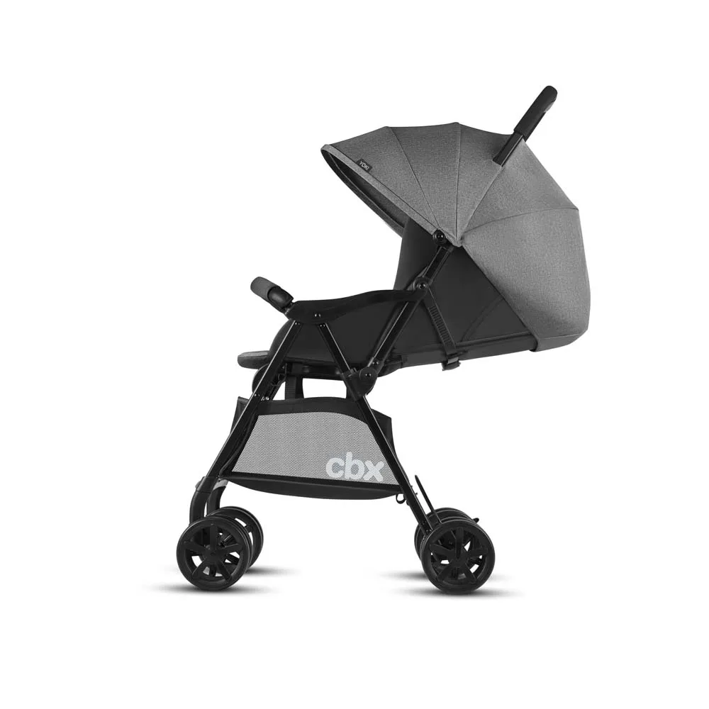 Детская прогулочная коляска CBX Yoki Comfy grey
