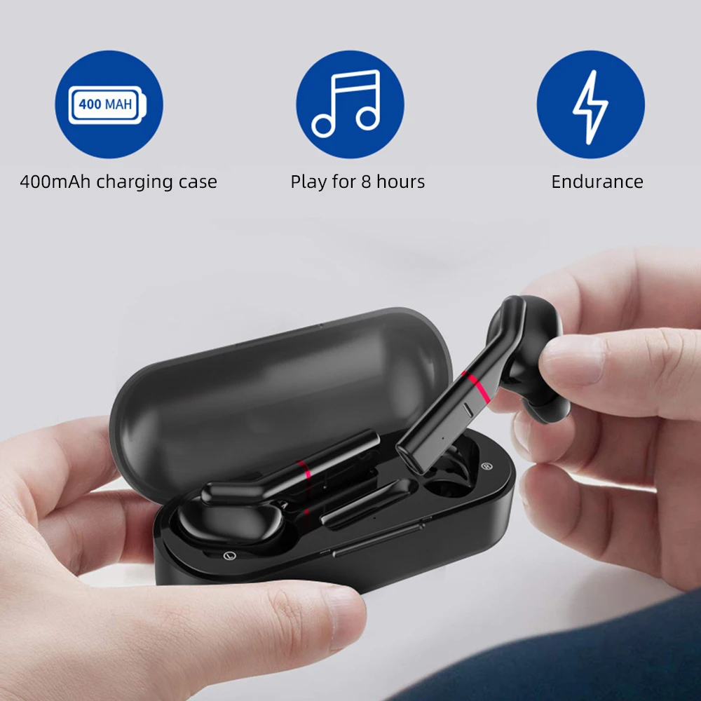 FDBRO, новинка, TWS, Bluetooth гарнитура, беспроводные Bluetooth наушники, 5,0, частный режим, стерео, бас, для спорта, отдыха, подарок, беспроводные наушники