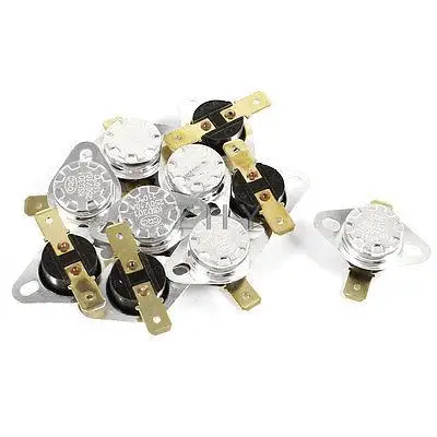

10 Pcs KSD301 250V 10A 110 Celsius Normal Close Temperature Controlled Switch