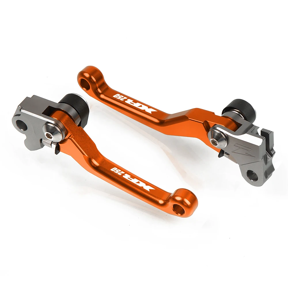 Alavanca de Freio e Embreagem para Motocross Cnc para Moto de Trilha Alavanca Pivot Honda 1995-2007 1996 1997 1998 Xr250 250 20 Alavancas, cordas e cabos