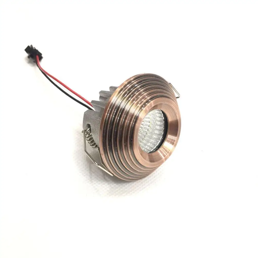 10 единиц 3 W светодиодный мини Einbauleuchte круглым verstellbarer пятно Deckenlampe 220 V светодиодный-Schrankleuchte