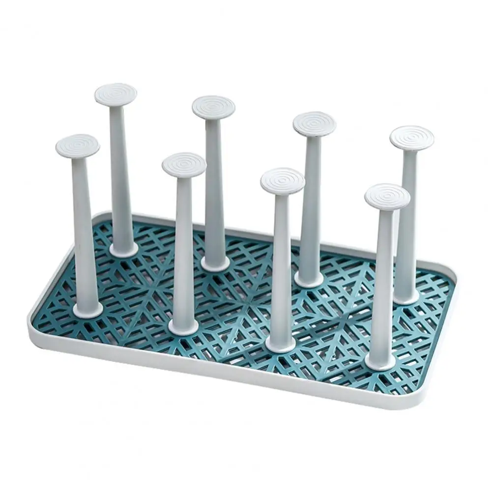 Kitchen Storage Dust proof Cup Drying Rack Multifunctional Plastic
