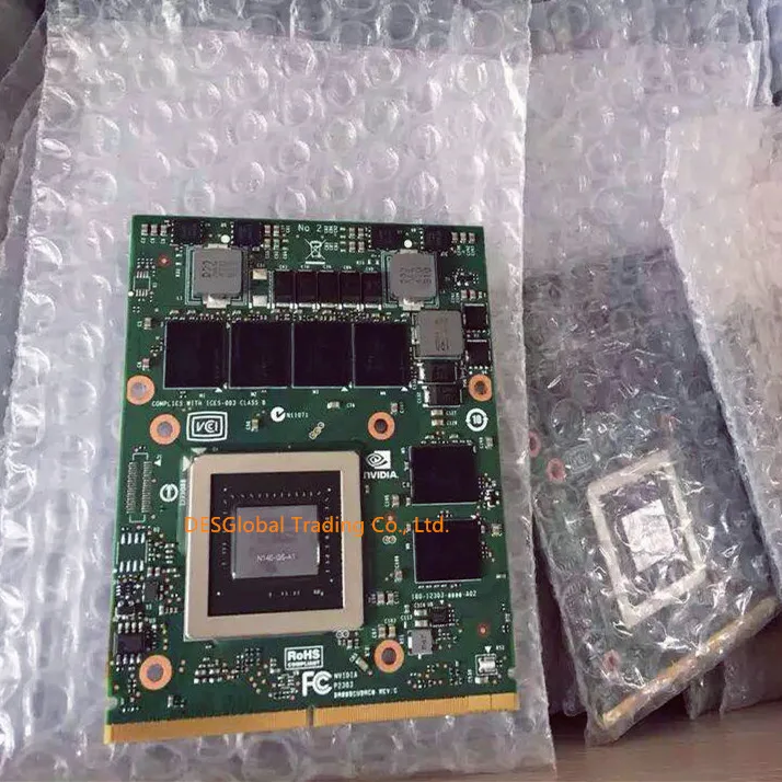 Greatest  Original GTX 770M GTX770M VGA Graphics Video Card N14E-GS-A1 3GB DDR5 for Laptop Dell Alienware M17